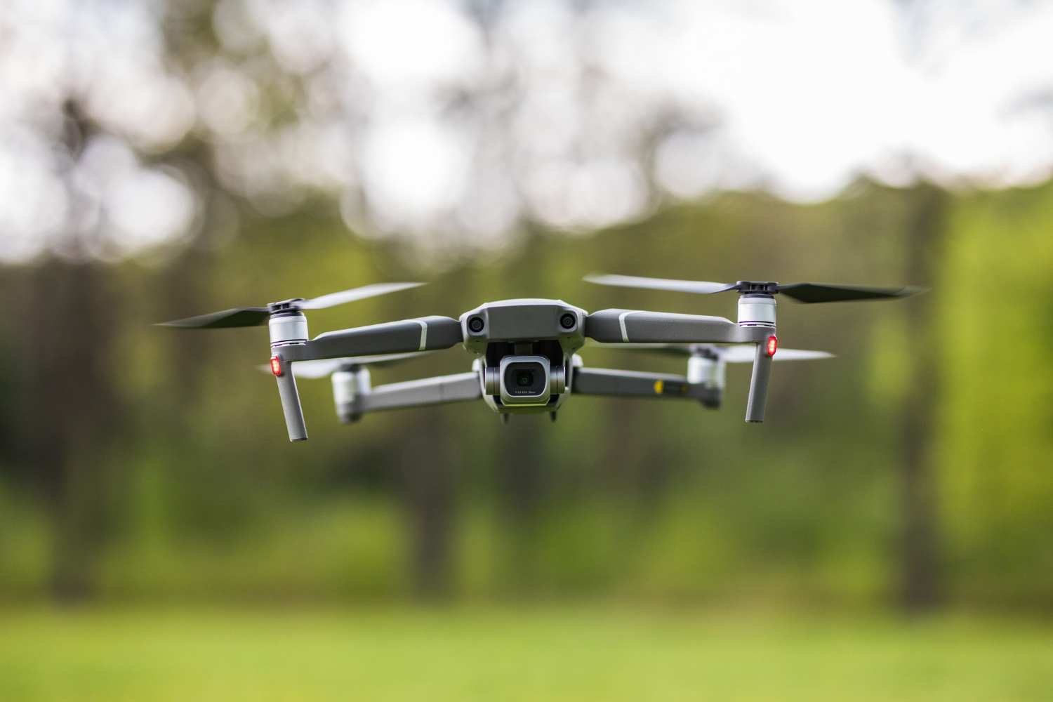 Drone profissional em ação