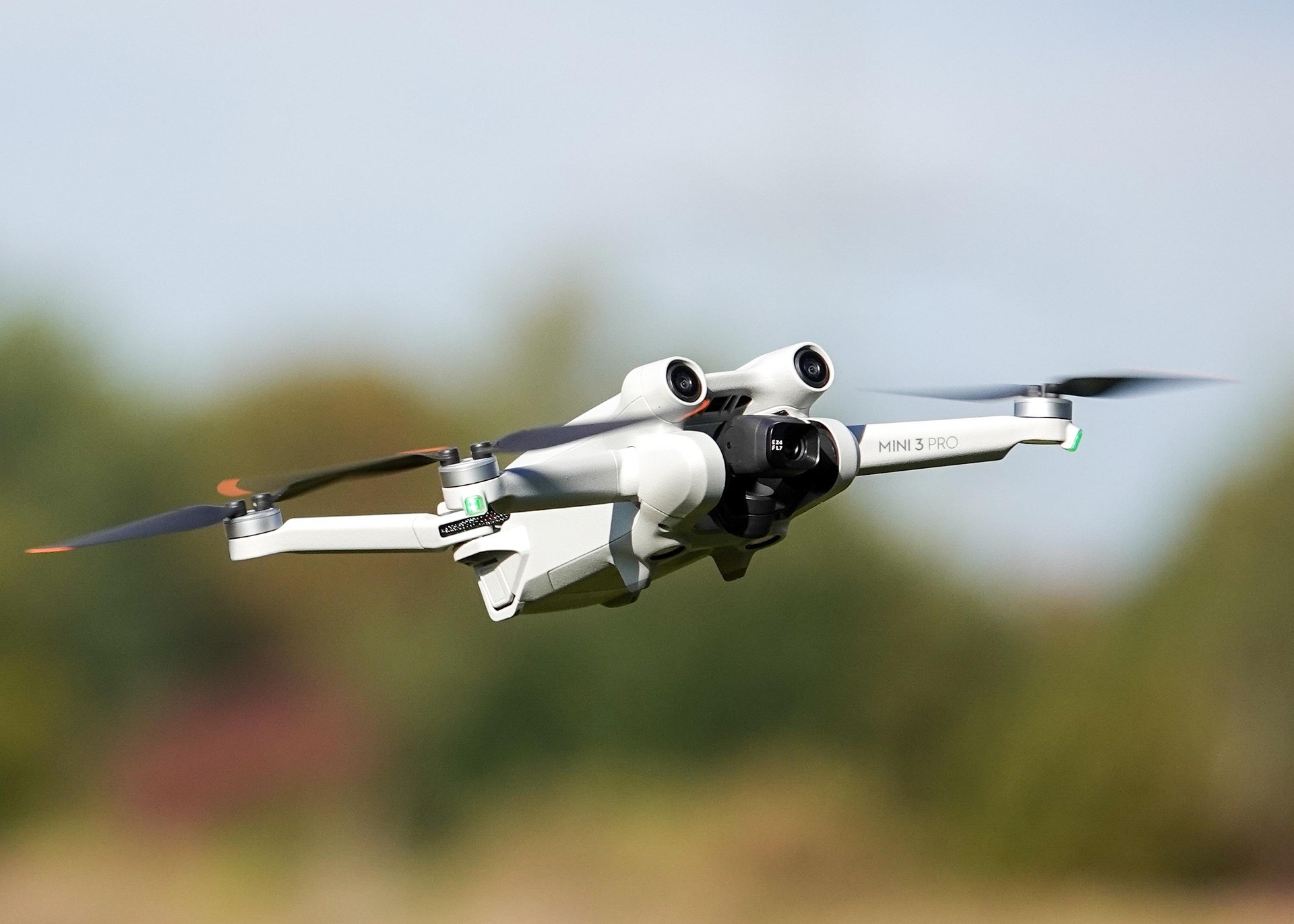 Segurança e monitoramento com drone