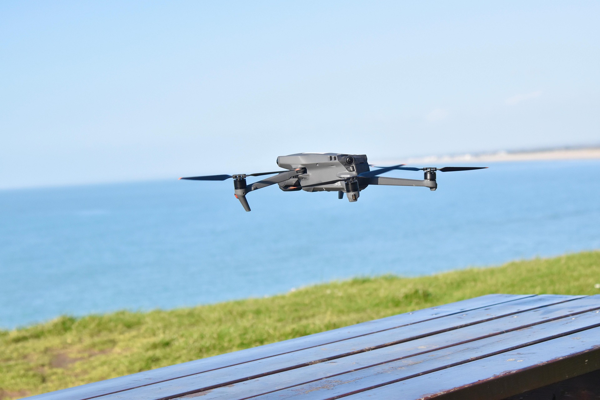 Inspeção industrial com drone